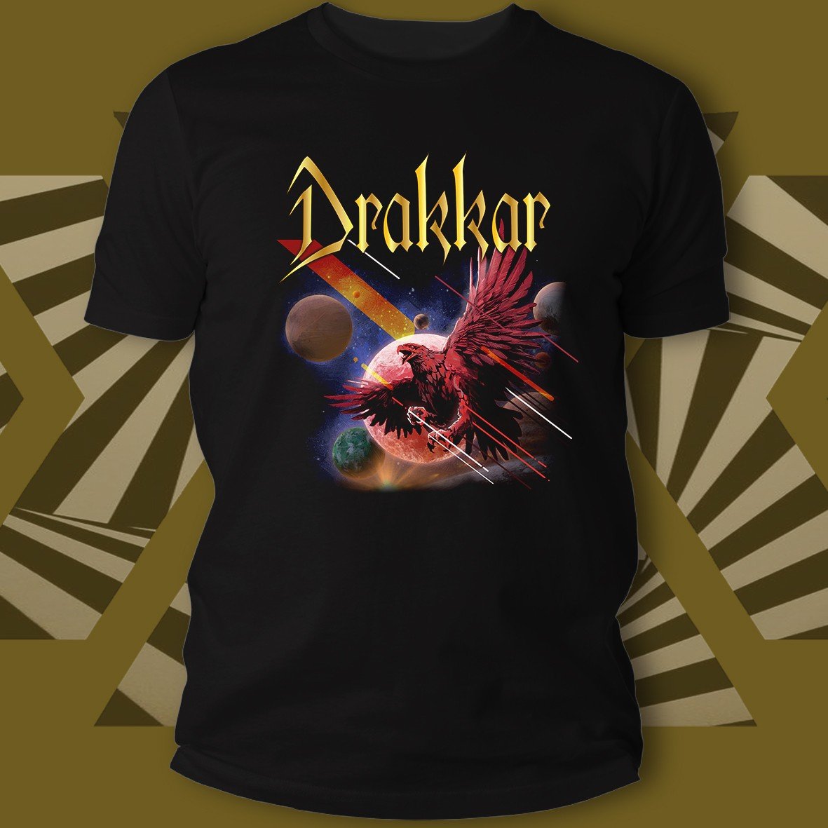 Drakkar Spread Your Wings t-shirt cotone organico