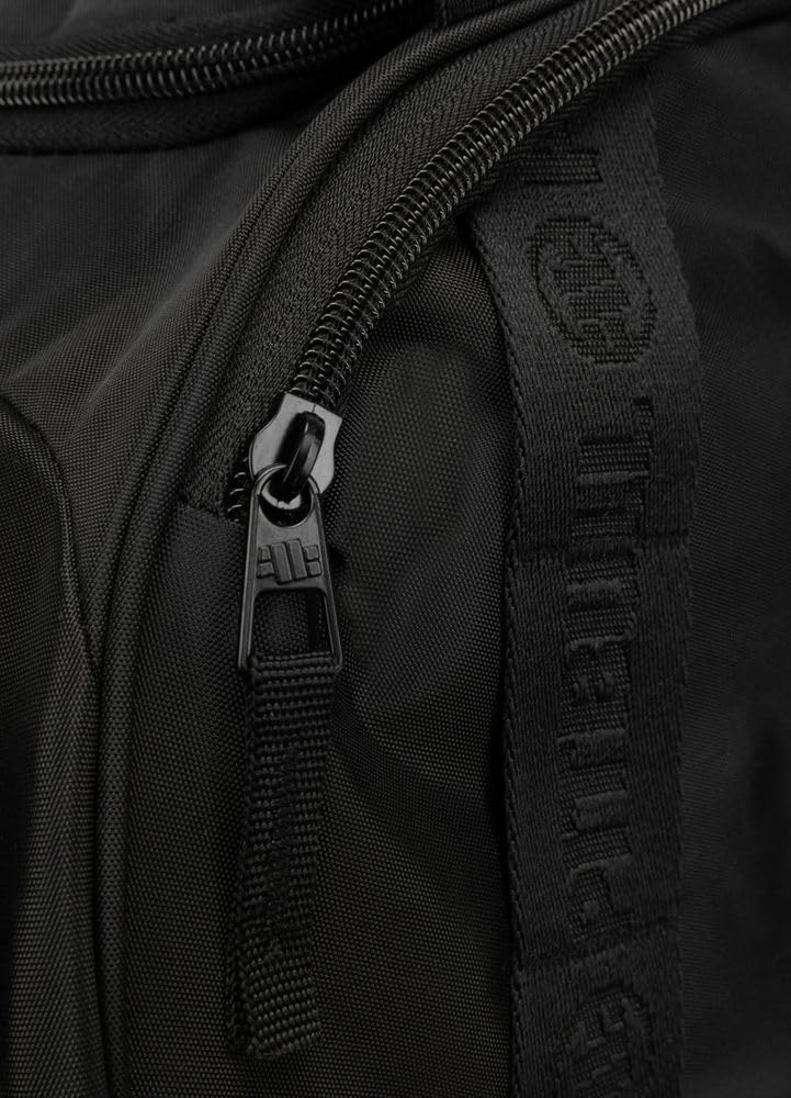Pitbull borsone sportivo unisex nero in nylon resistente