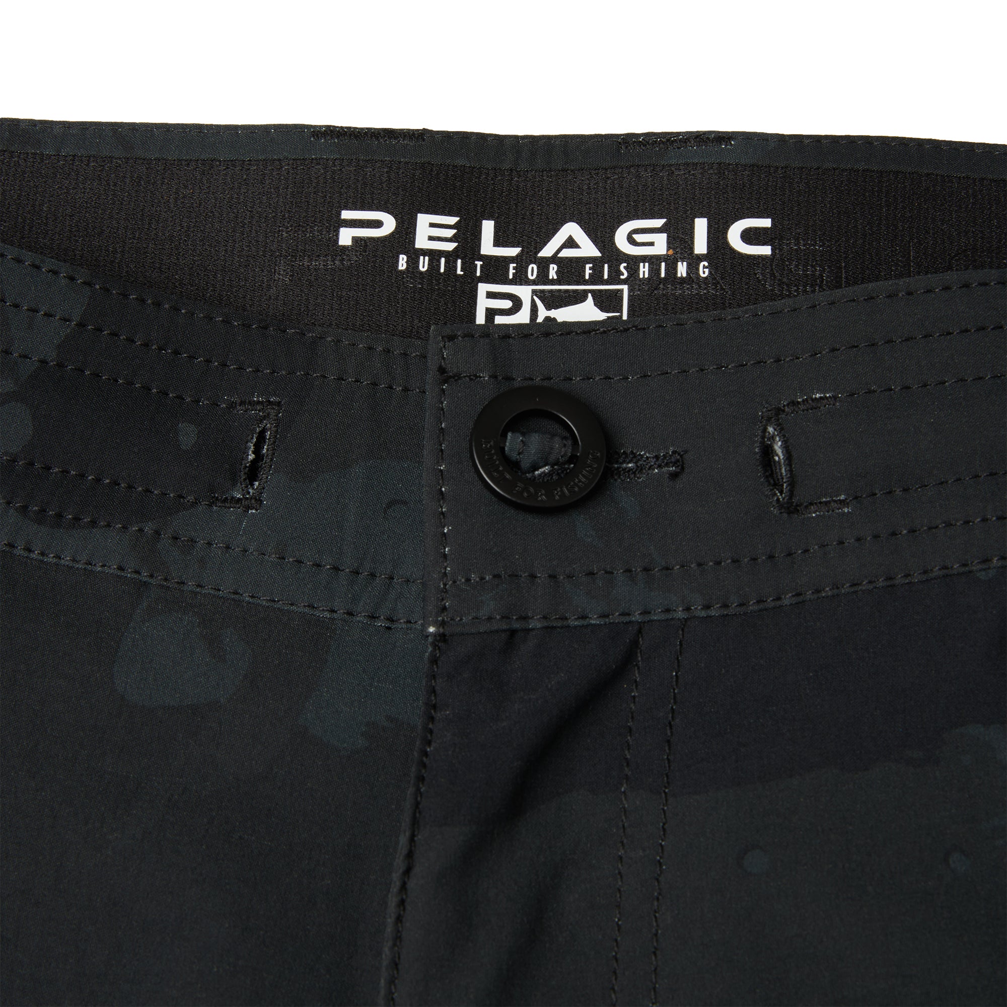 Pelagic Flyline pantaloncini uomo nero asciugatura rapida