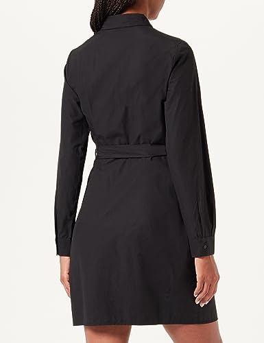 Pieces Pcnika LS Shirt Tie Dress Noos BC vestito S con lacci