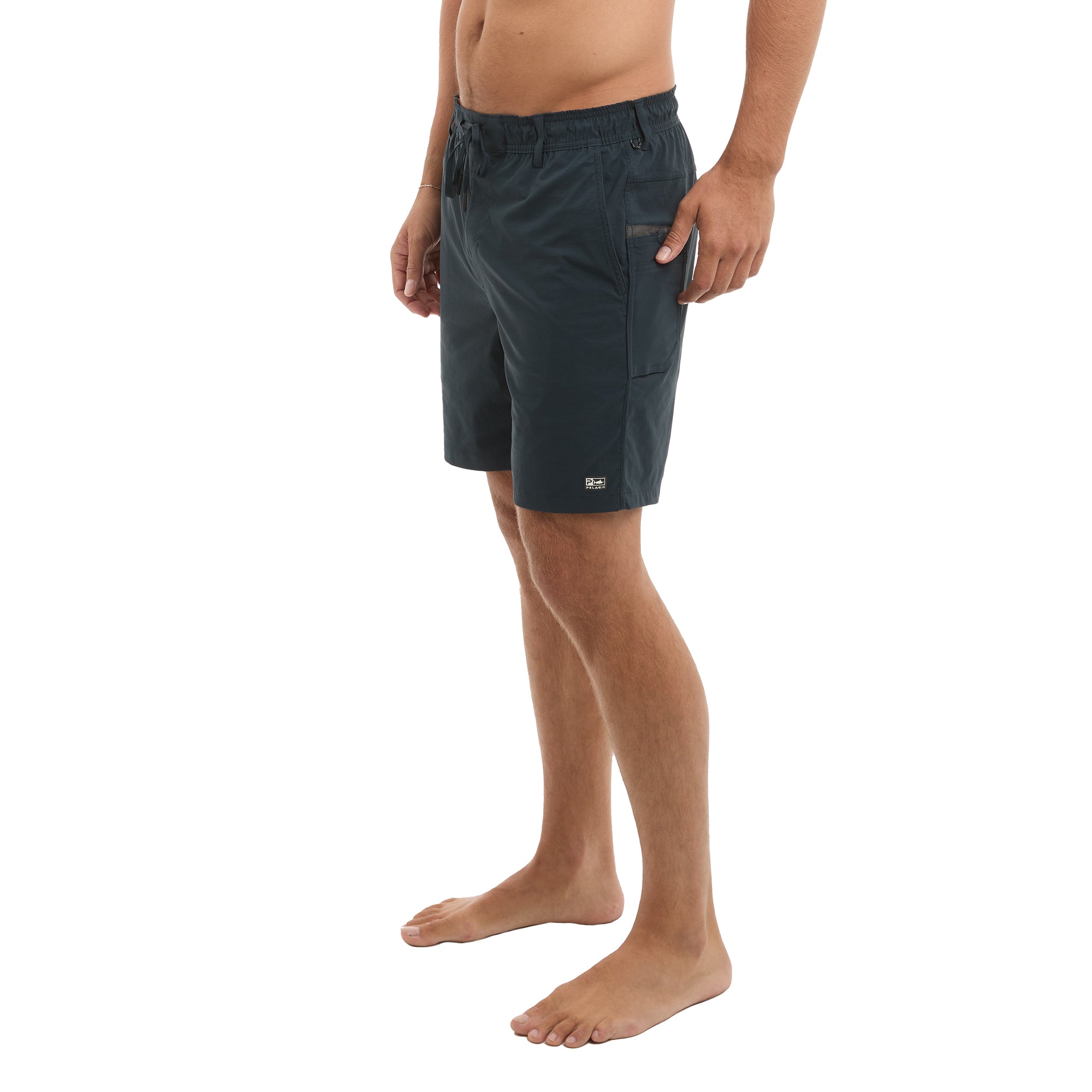 Pelagic Palomar pantaloncini pesca blu navy elasticizzati