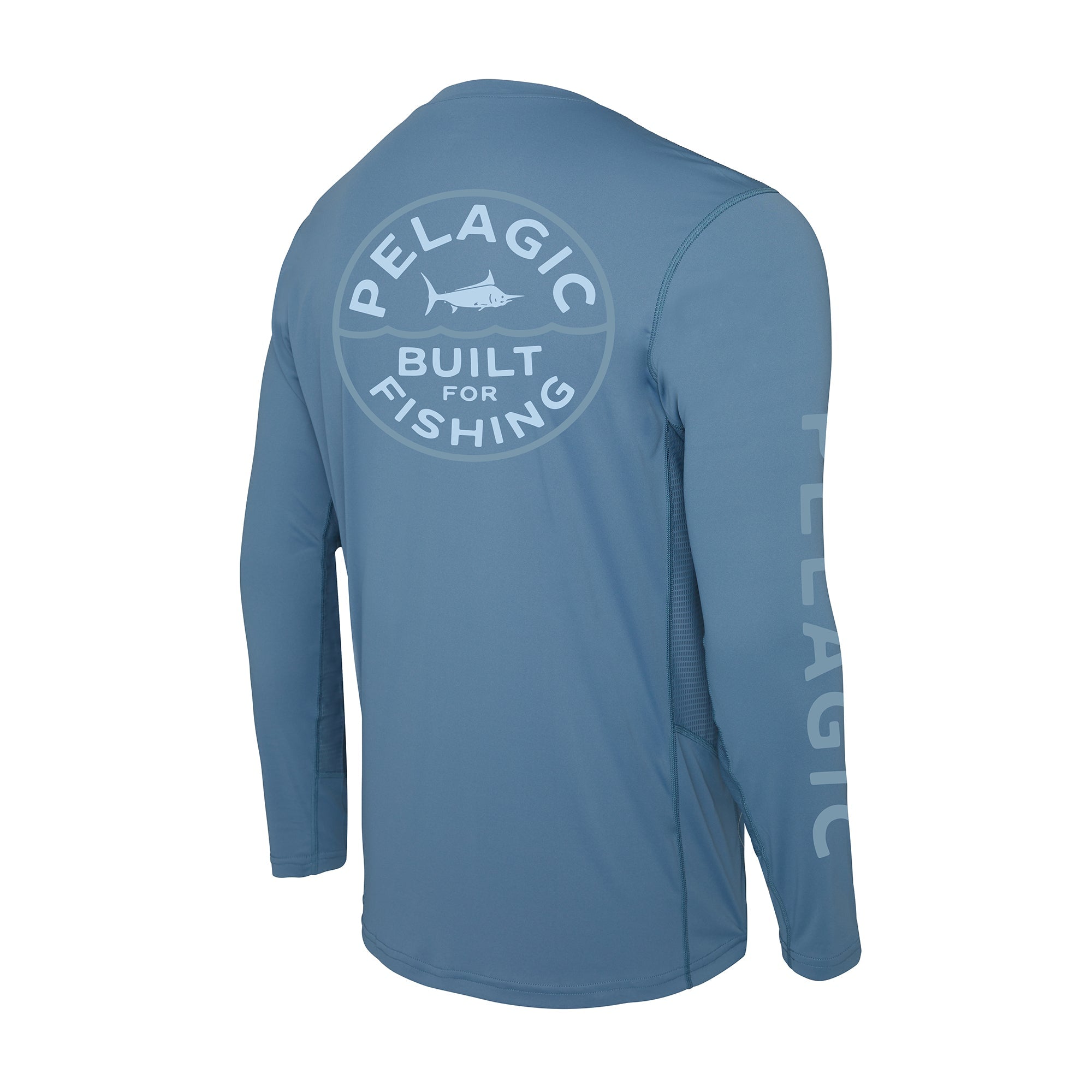 Pelagic Vaportek maglia maniche lunghe petrol UPF 50+