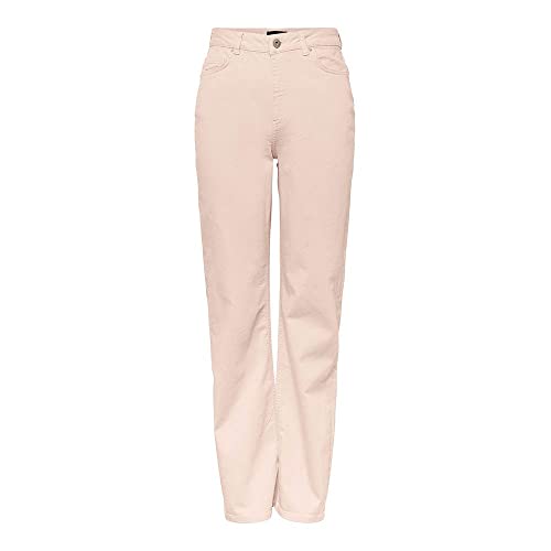 PIECES Pcholly HW Wide Colour Noos BC Jeans Donna Vita Alta