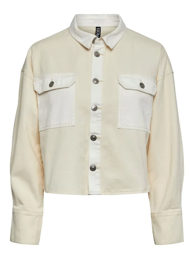 Pieces Pckaja LS Contrast Jacket BC giacca donna S a contrasto
