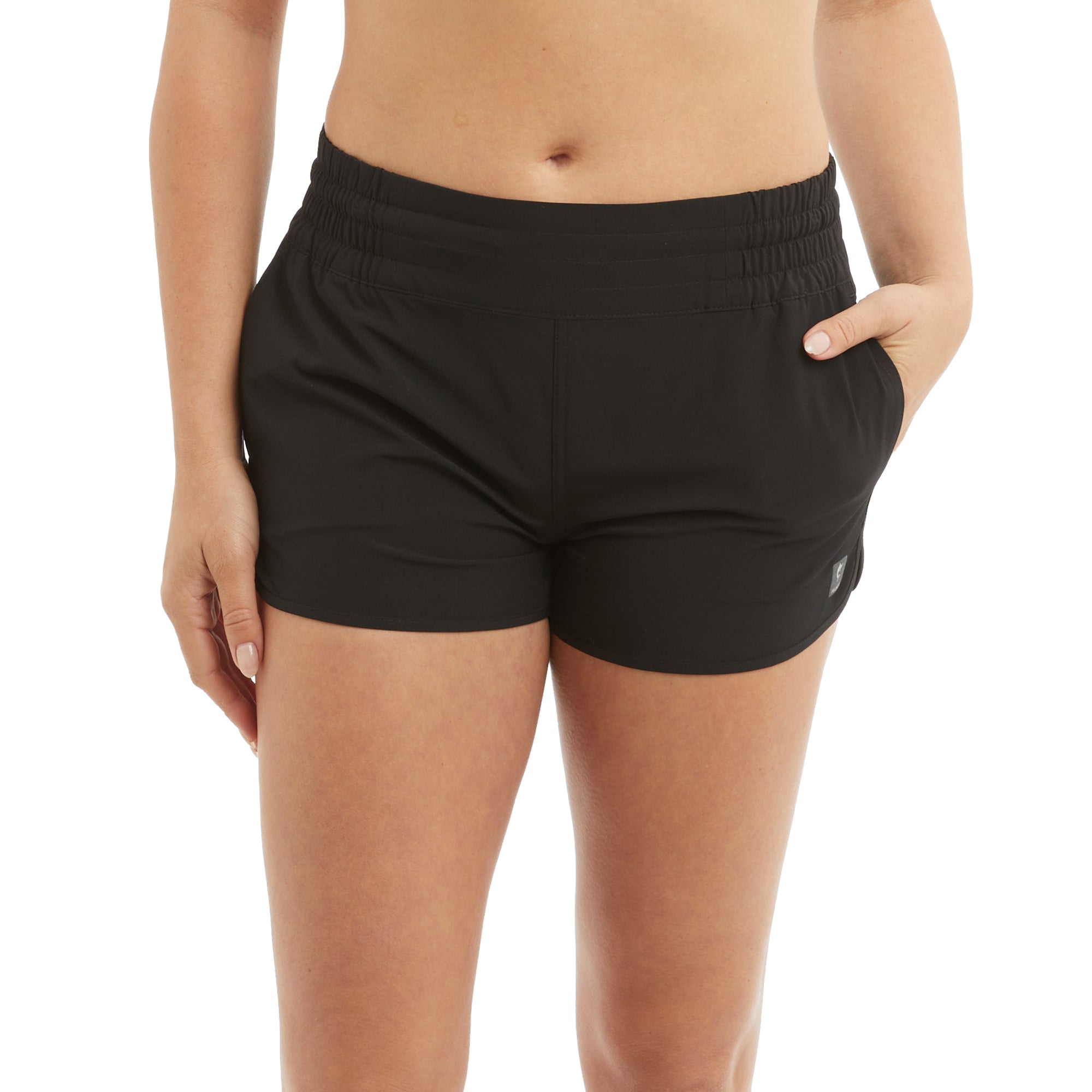 Pelagic Bali pantaloncini corti donna nero elasticizzato
