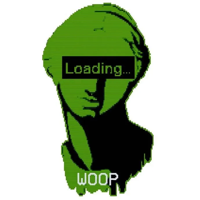 Matrix Woop Loadin Gameboy 1 t-shirt unisex stampa digitale