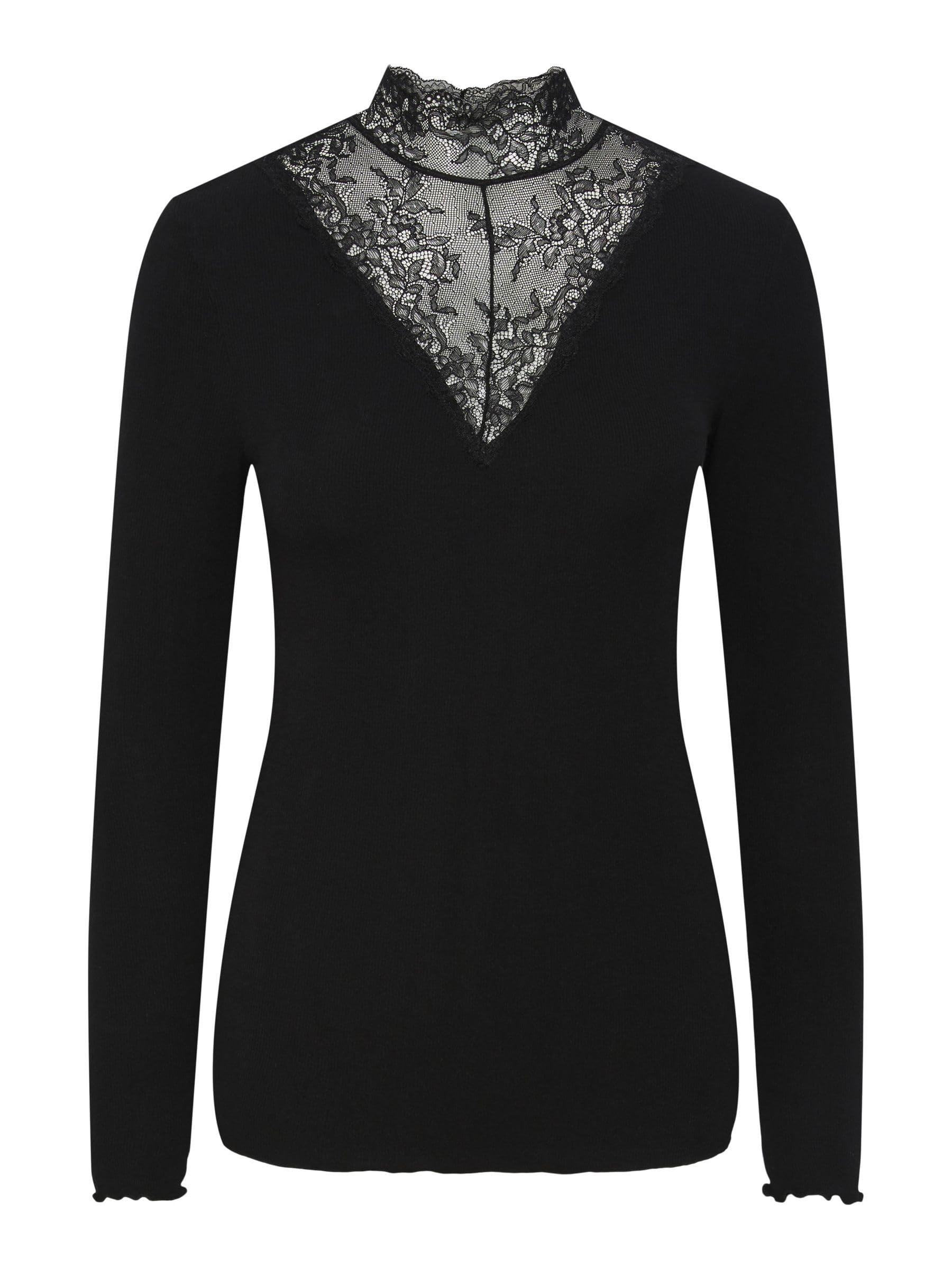Pieces Pcsiri maglia collo alto donna S manica lunga