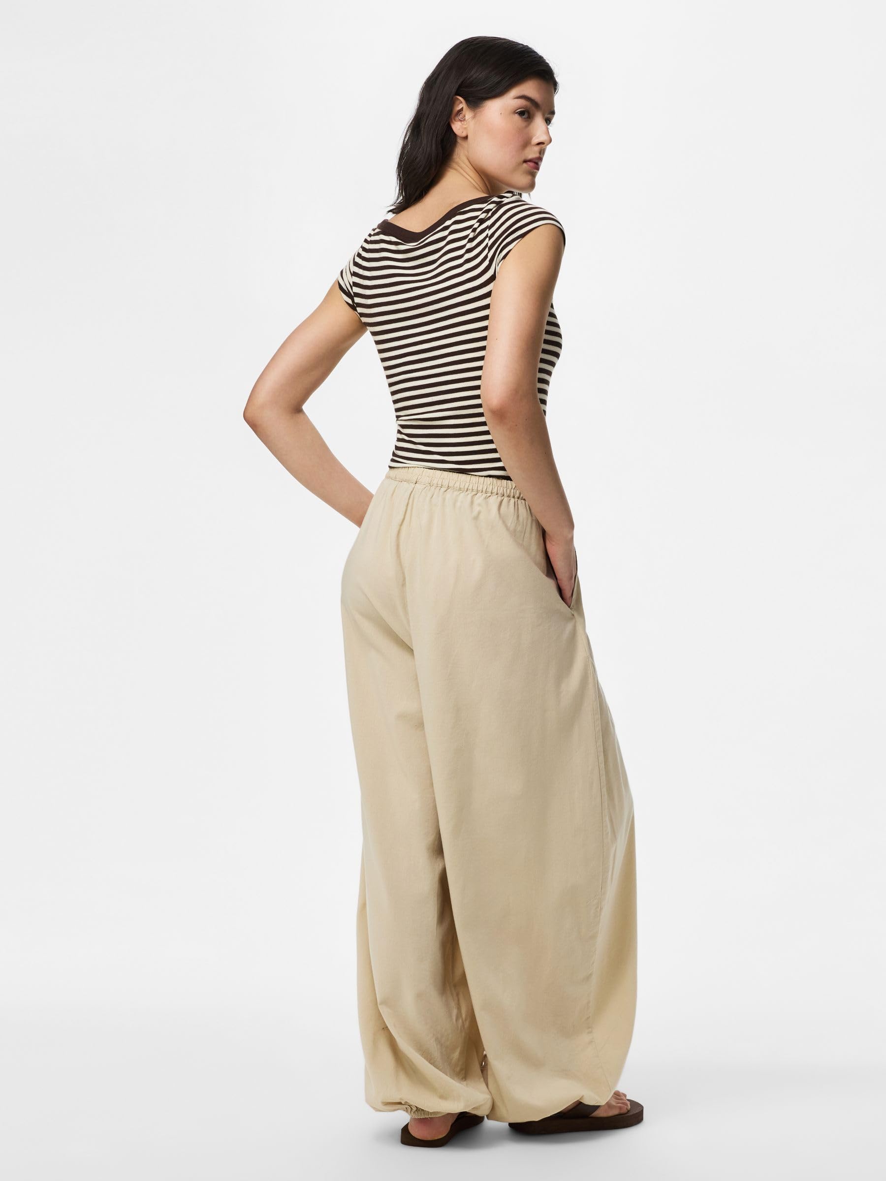 Pieces Pcsmilla MW Balloon pantaloni balloon donna