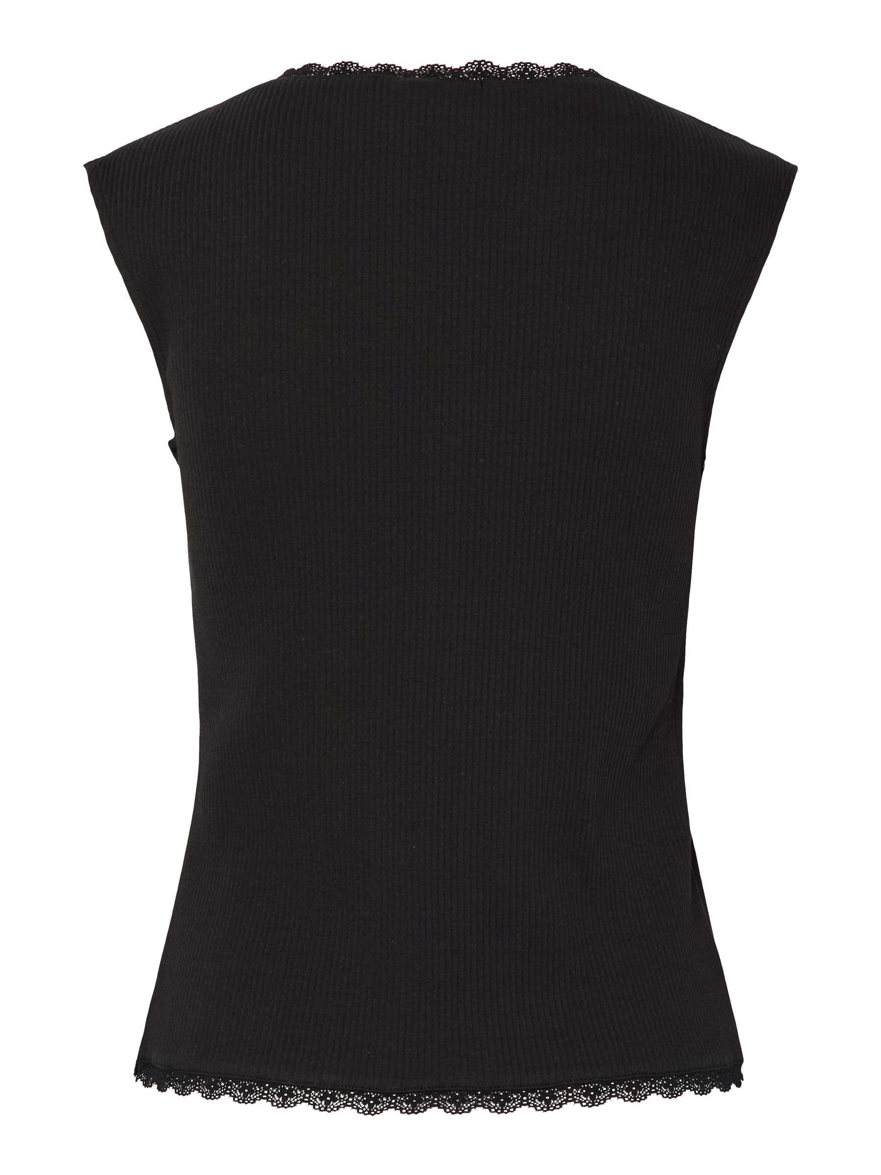 Pieces Pctirade Sl Vest Bc gilet donna nero XS