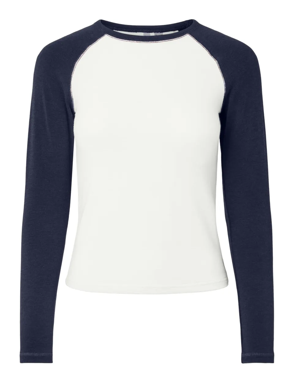 Pieces Pcannalina LS O-Neck Top Jrs D2D top taglia M girocollo