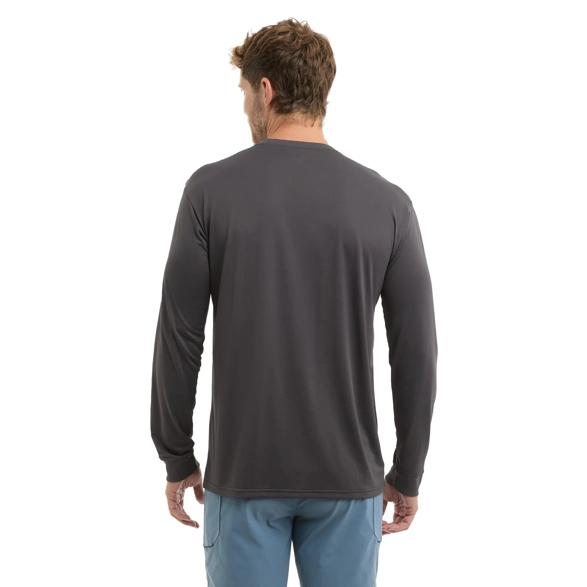 Pelagic Aquatek maglia manica lunga grafite UPF 50+