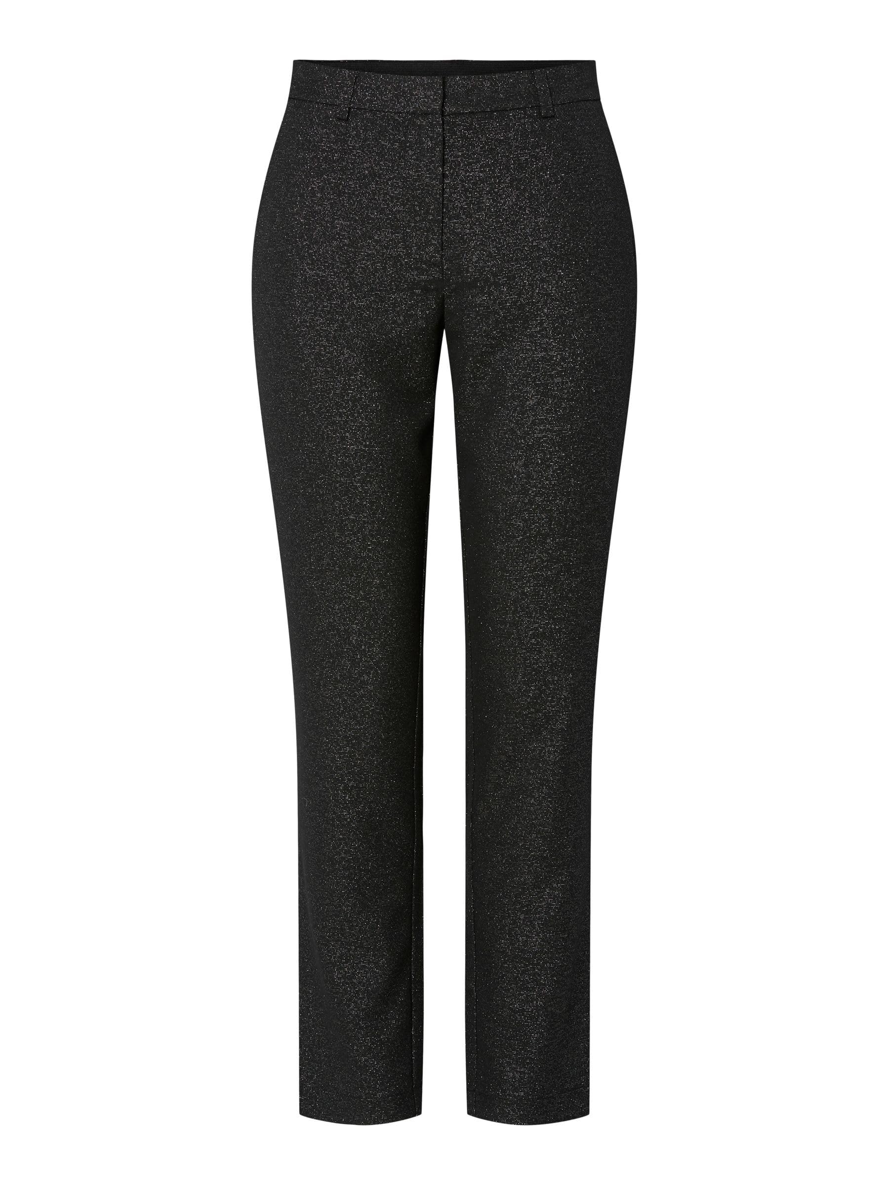 Pieces Pcbosella MW Pantaloni alla caviglia donna con glitter
