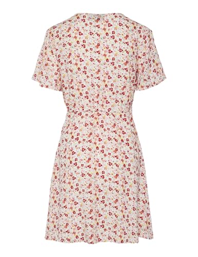 Pieces Pctala New SS Wrap Dress Noos vestito XS a portafoglio