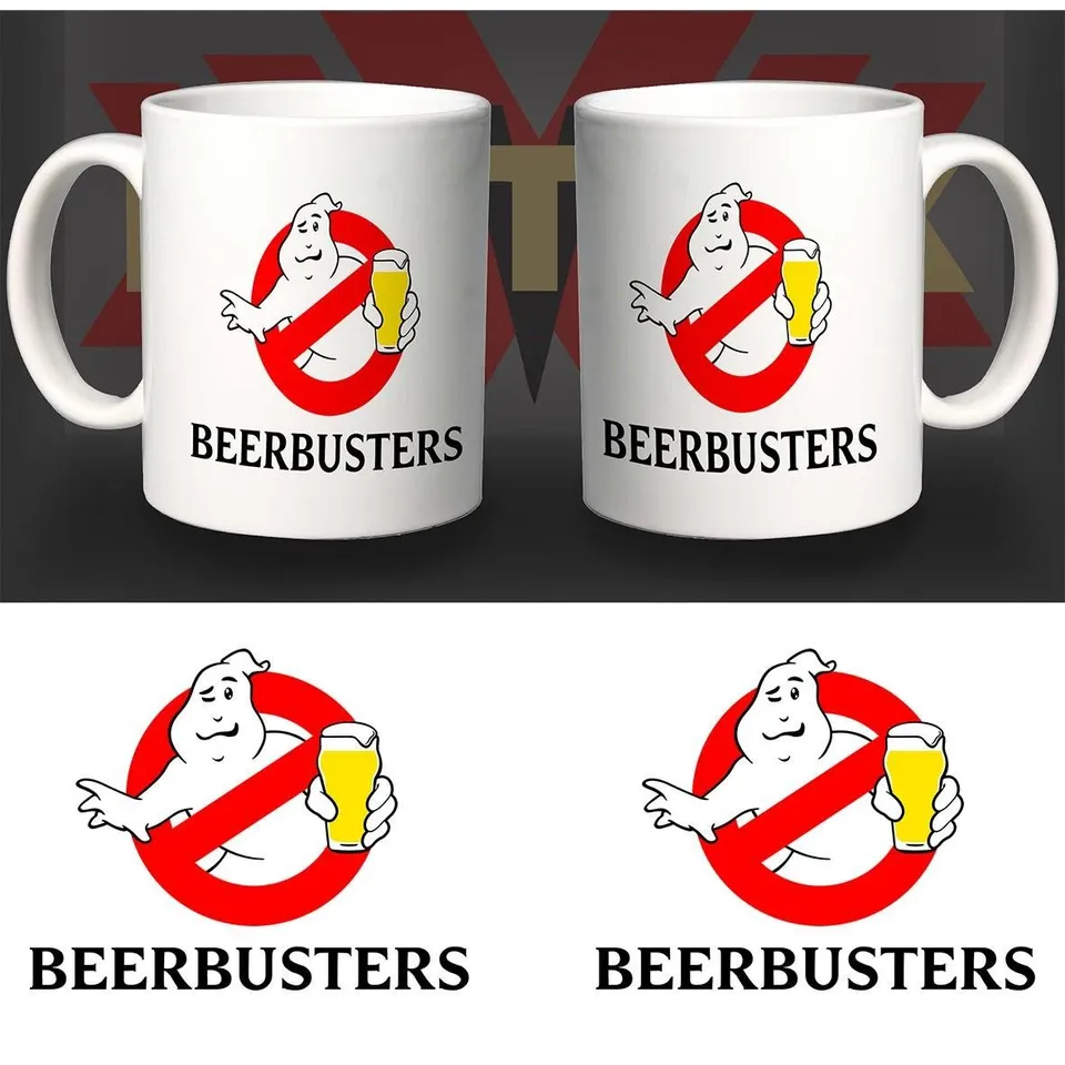 Matrix Music Store Beerbuster Logo tazza ceramica sublimatica