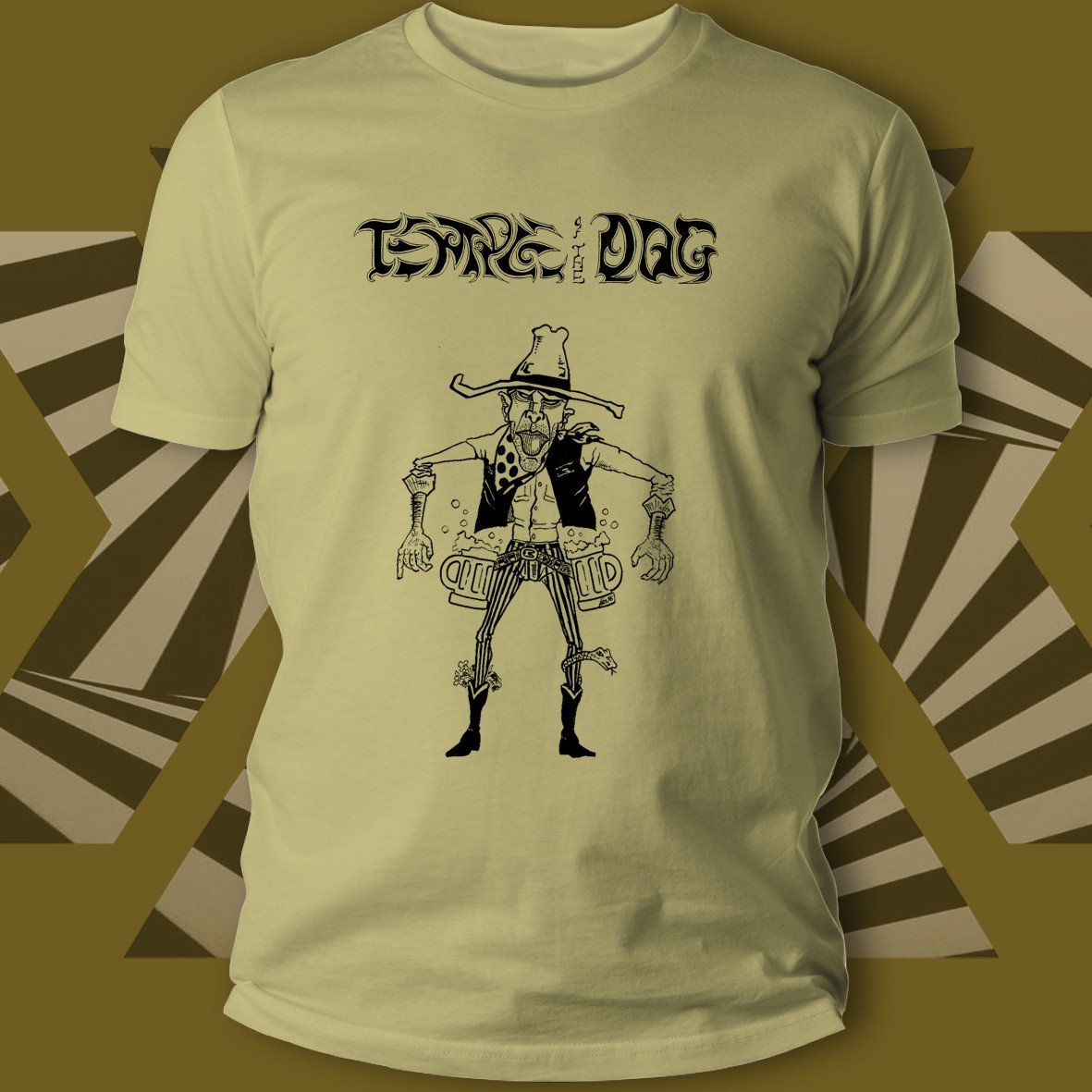 Matrix Music Store Tribe Tee Temple Of The Dog Tex Birrer t-shirt cotone