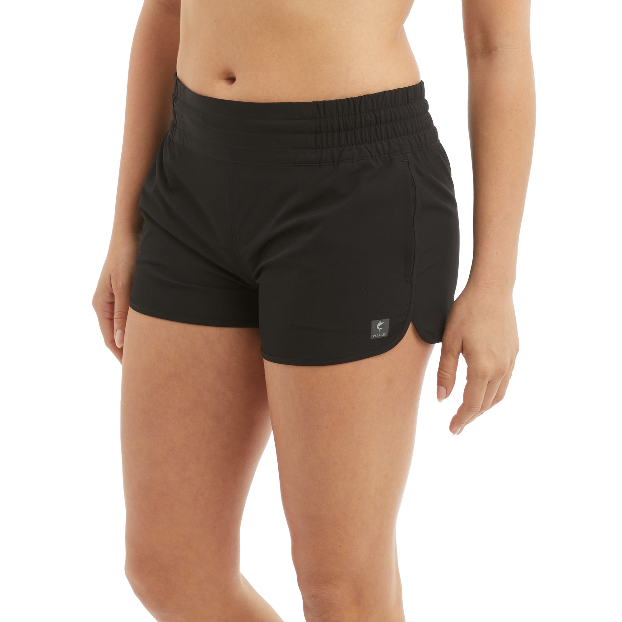Pelagic Bali pantaloncini corti donna nero elasticizzato