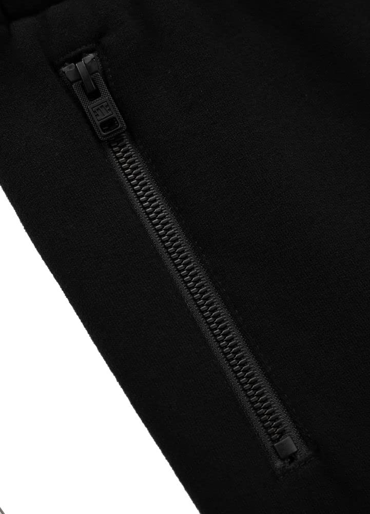 Pitbull Hatton pantaloni tuta uomo regular fit con zip