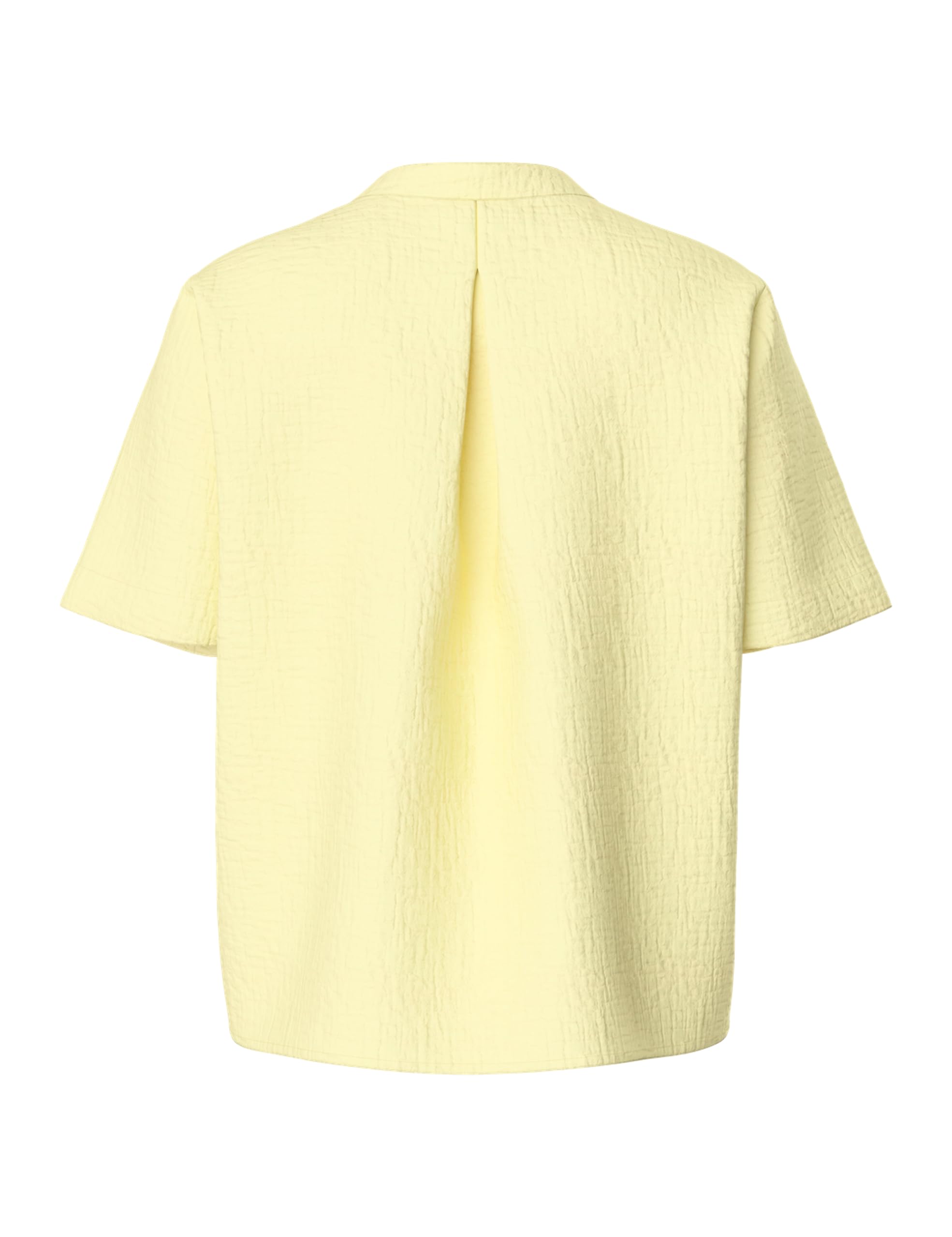 Pieces Pcsastina Shirt camicia donna maniche corte cotone