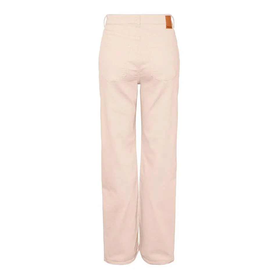 PIECES Pcholly HW Wide Colour Noos BC Jeans Donna Vita Alta