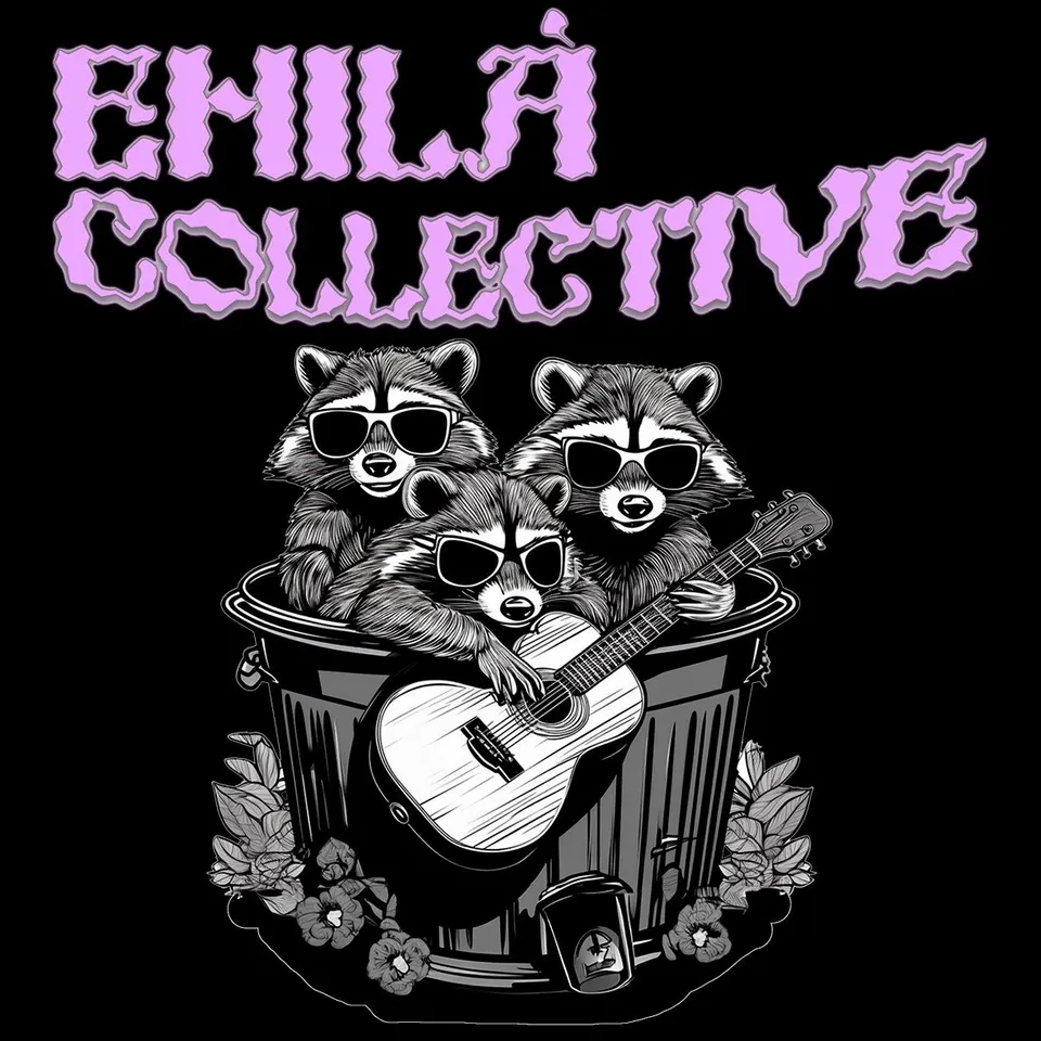 Matrix Ehilà Collective Band t-shirt cotone organico