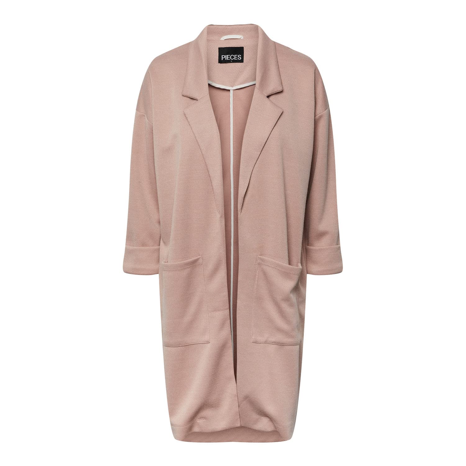 Pieces Pcdorita 3/4 Coatigan cappotto donna Woodrose