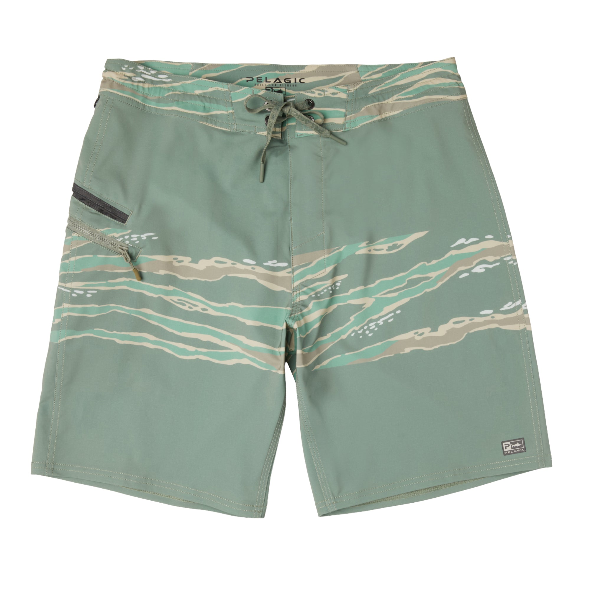 Pelagic Strike boardshort mangrove ultraleggero