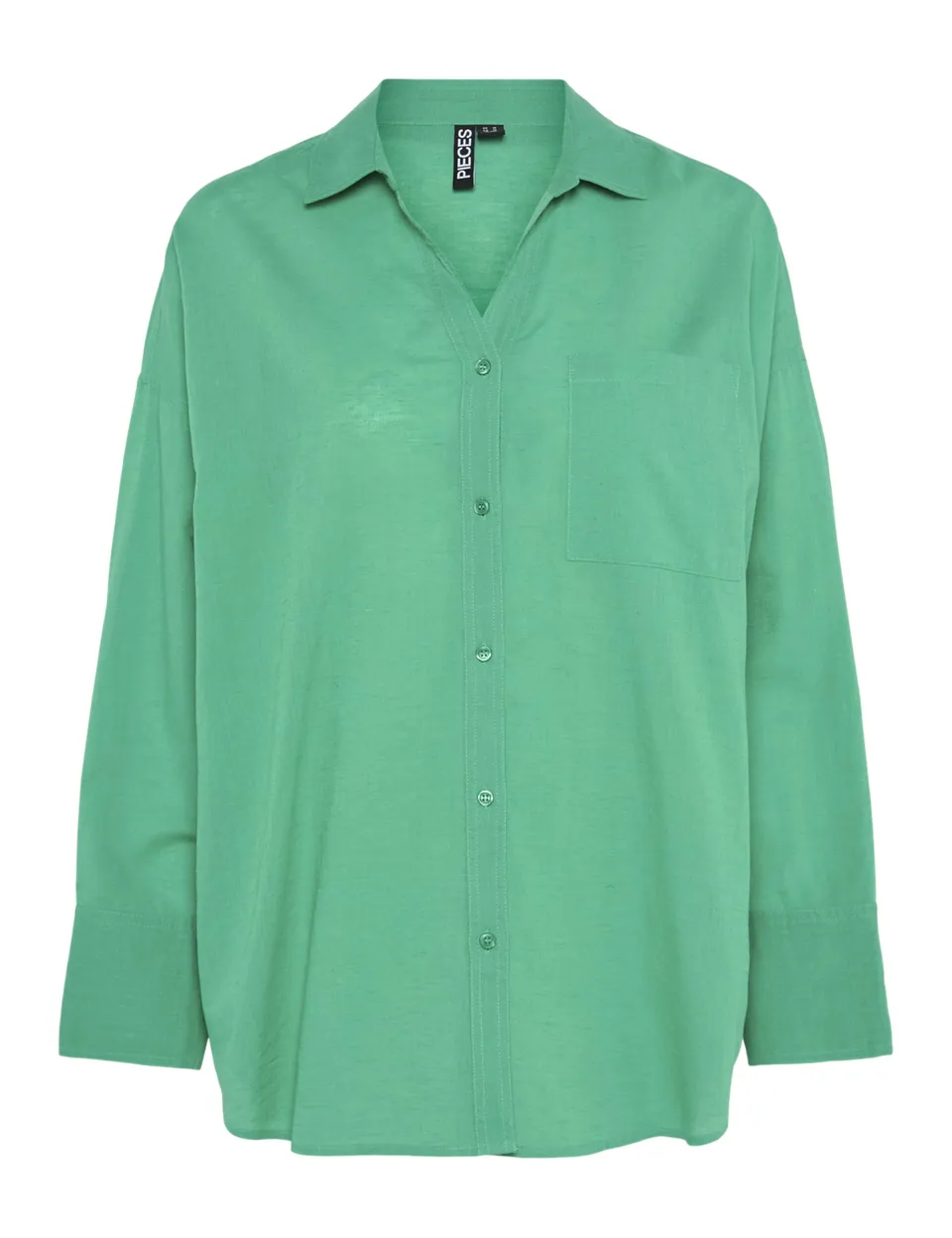 Pieces Pcmatinka camicia donna manica lunga uso quotidiano
