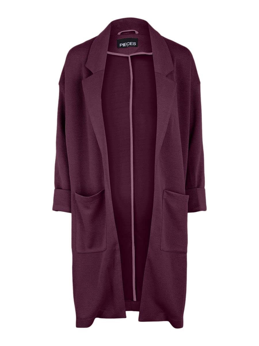 Pieces Pcdorita 3/4 Coatigan cappotto donna Woodrose