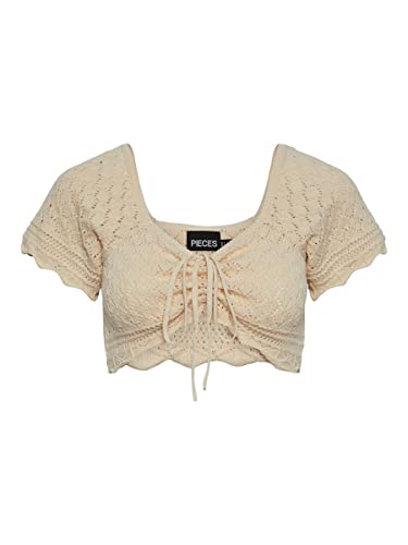 Pieces Pcbluma Maglia Donna Manica Corta Comoda