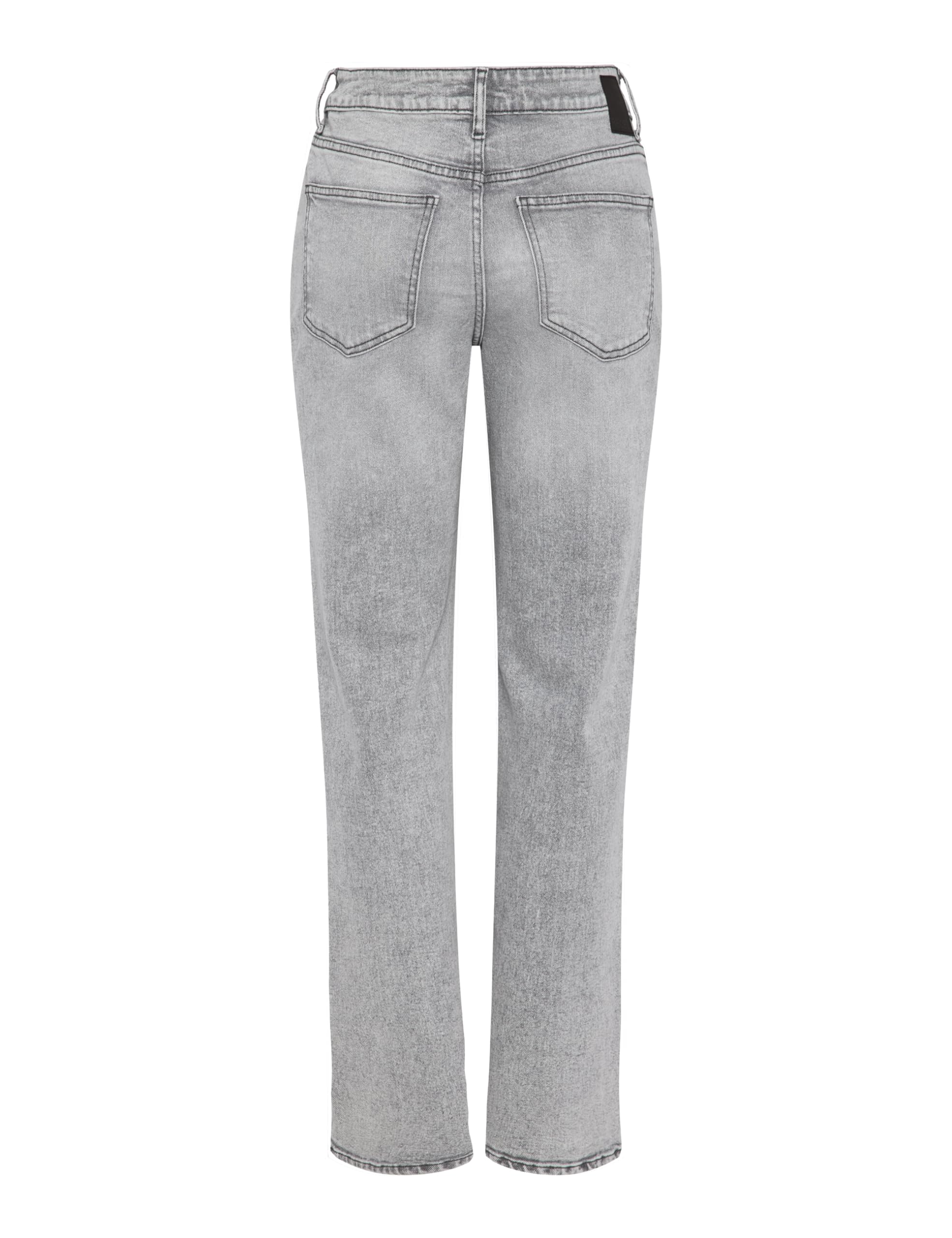 Pieces Pckelly MW Straight LG jeans donna 28W/32L gamba dritta