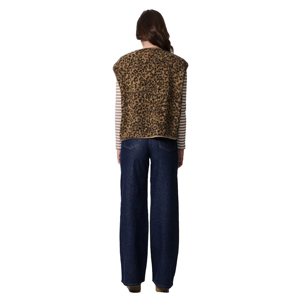 Pieces Katty Teddy gilet donna 2XL in pile