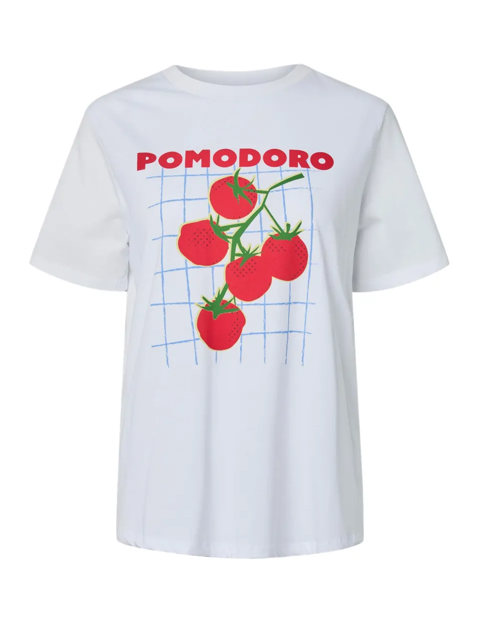 Pieces Pcpoma SS Maglietta Stampa Donna Taglia L Cotone