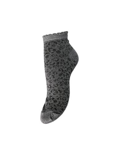 Pieces Pcsebby Glitter Fantasia Calzini Donna Fossile