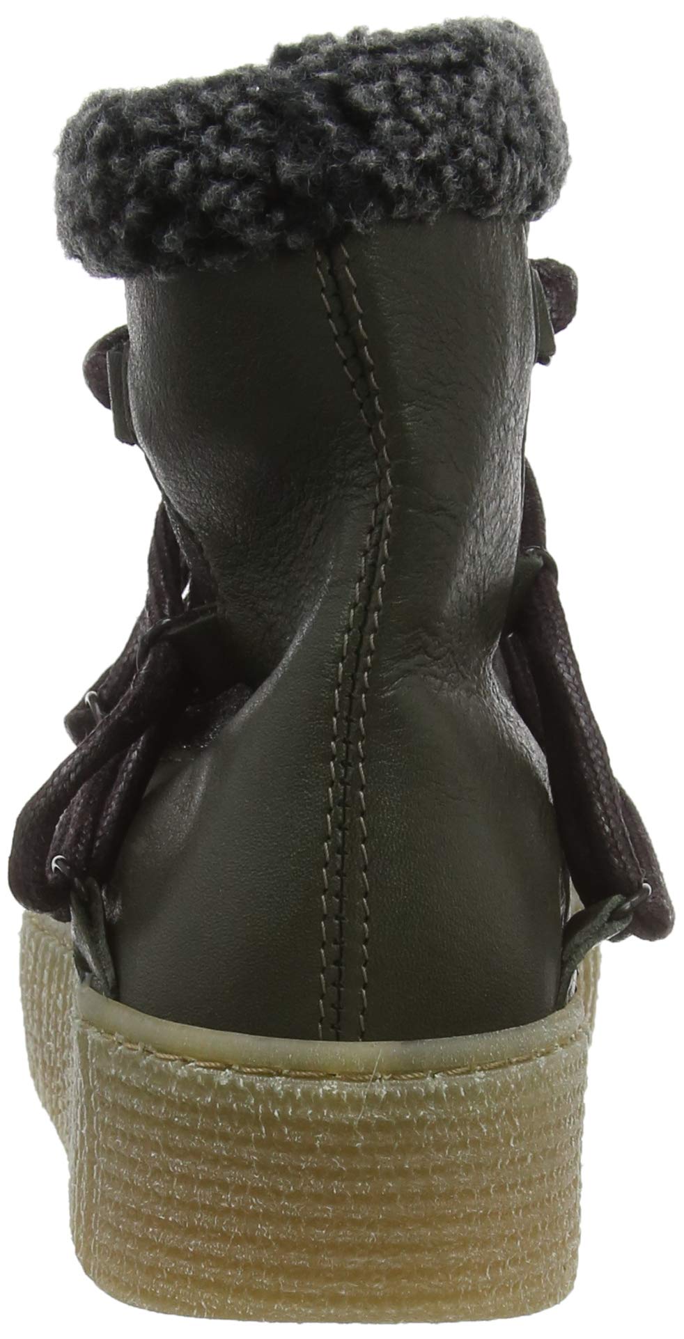 Pieces Pspaccia Boot stivali arricciati donna camoscio
