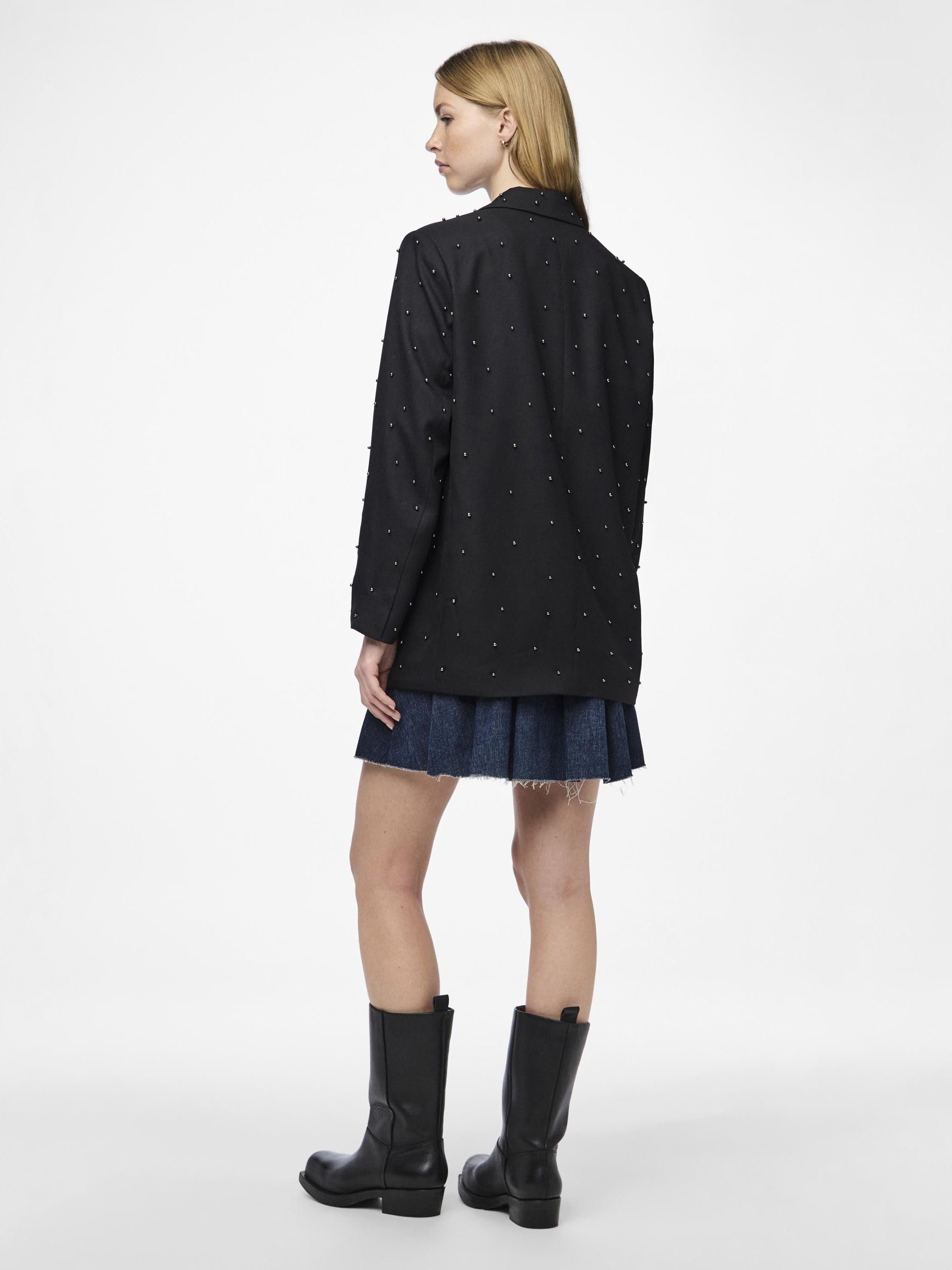 PIECES Pcru Pearl blazer donna taglia S