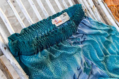 el.residu Madhu Sari #12 pantaloni viscosa vintage S/M