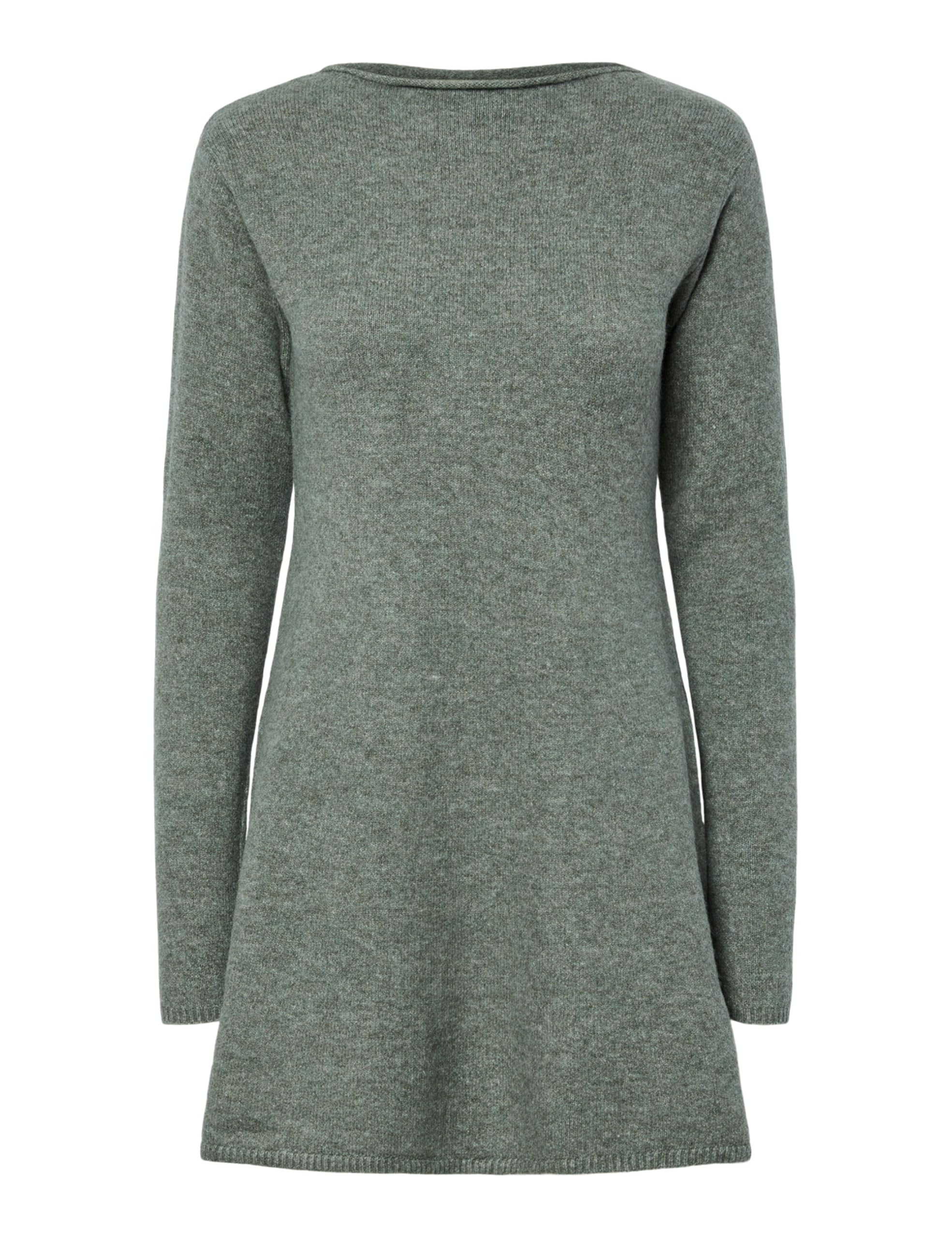 Pieces Pcjunna LS Mock Neck Mini Knit Dress abito S