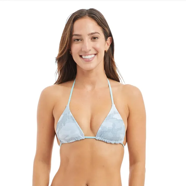Pelagic Key West top bikini donna fish camo reversibile