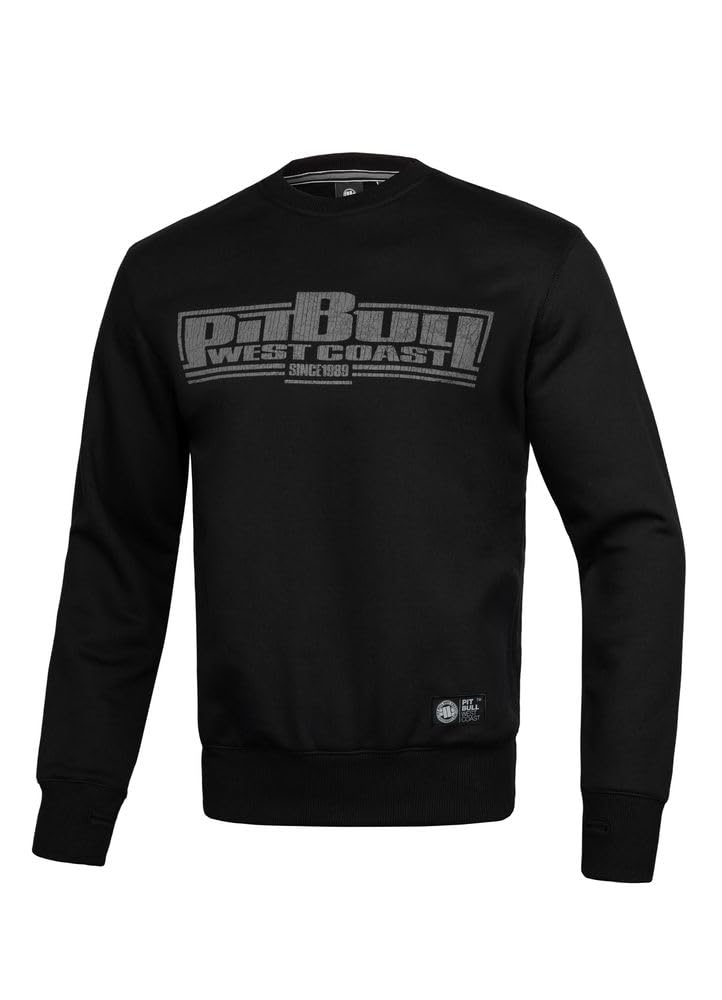 Pitbull West Coast Boxing FD felpa uomo cotone vestibilita comoda