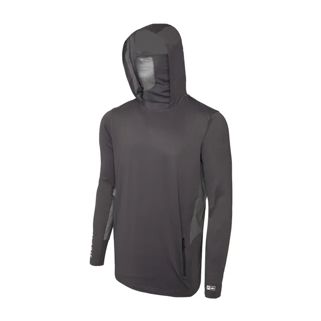 Pelagic Exo-Tech felpa uomo graphite UPF 50+