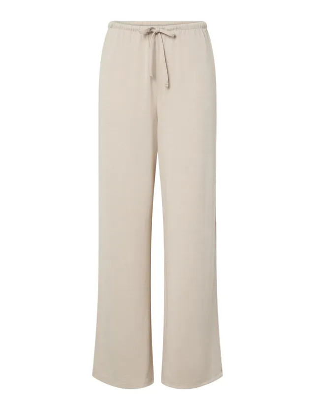 Pieces Pcpimi HW pantaloni donna argento S vita alta