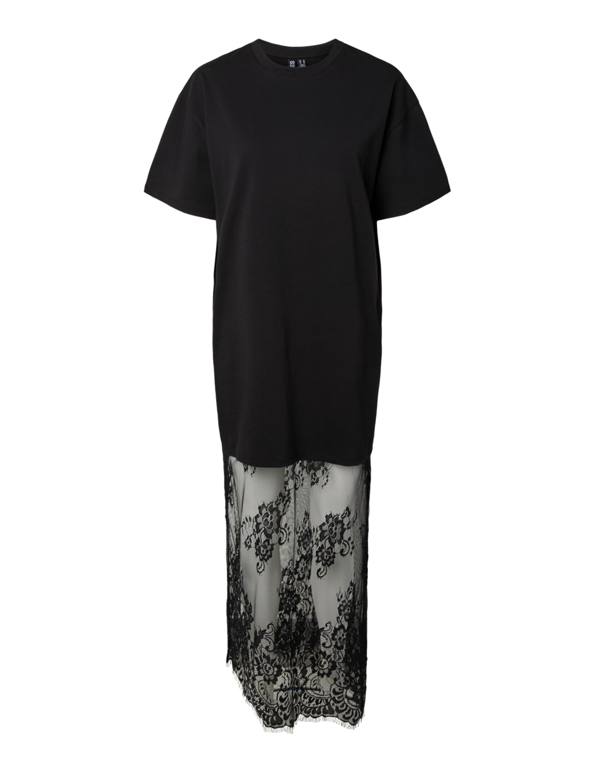 Pieces Pcmave SS Lace Long Dress Jrs D2D vestito taglia XL pizzo