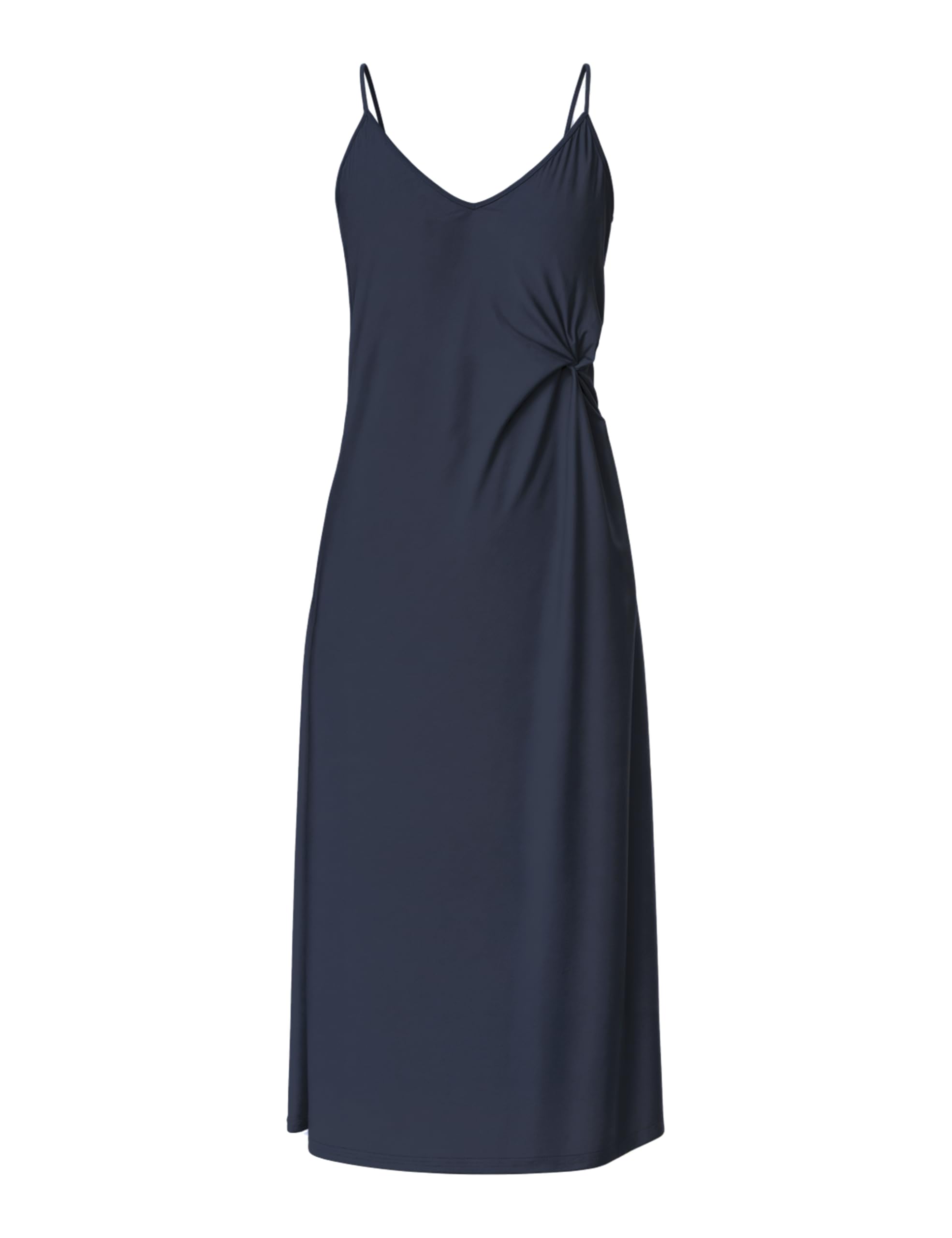 Pieces Pcanora Strap Midi Dress vestito donna S oro