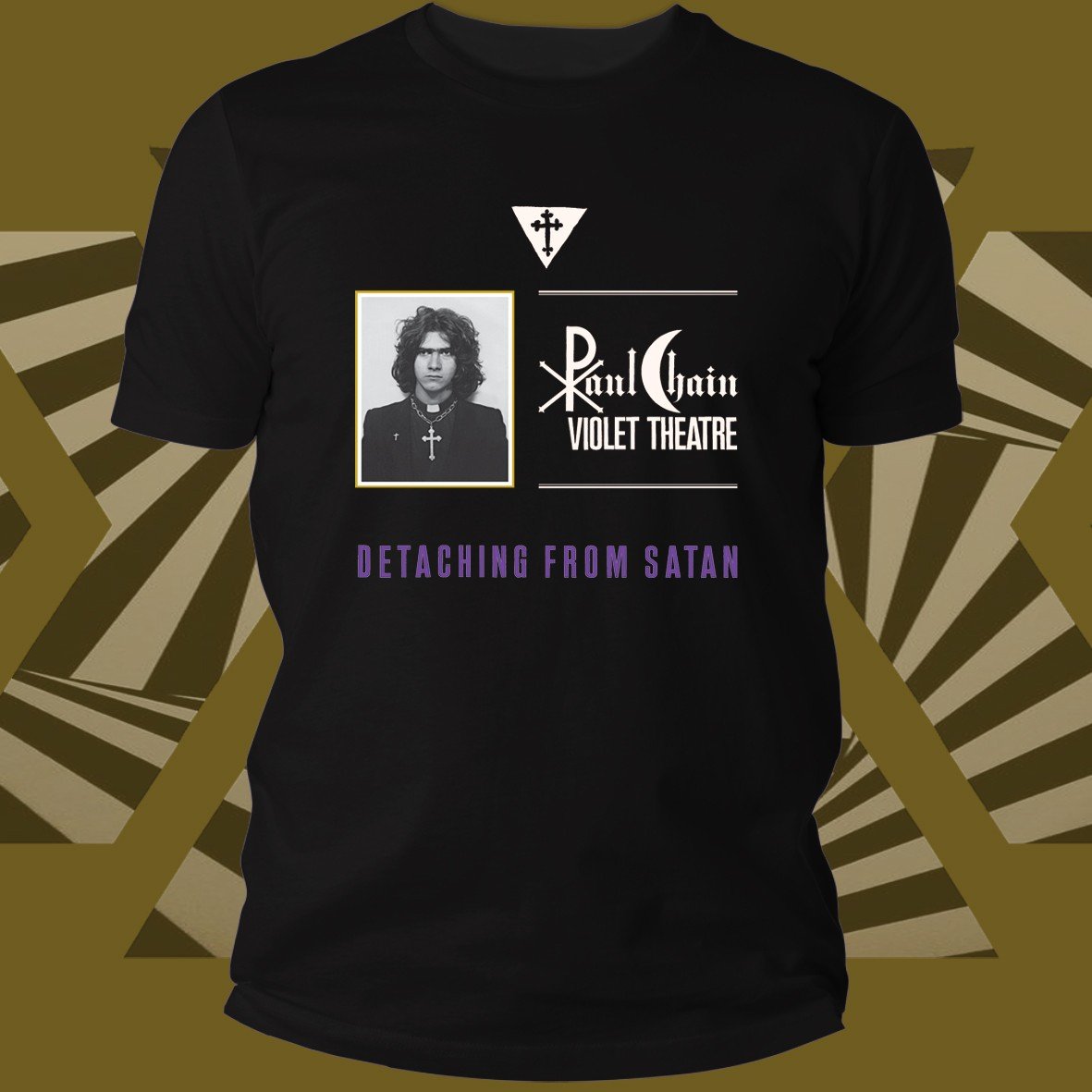 Chain Paul Tee-Records Detaching From Satan maglietta cotone