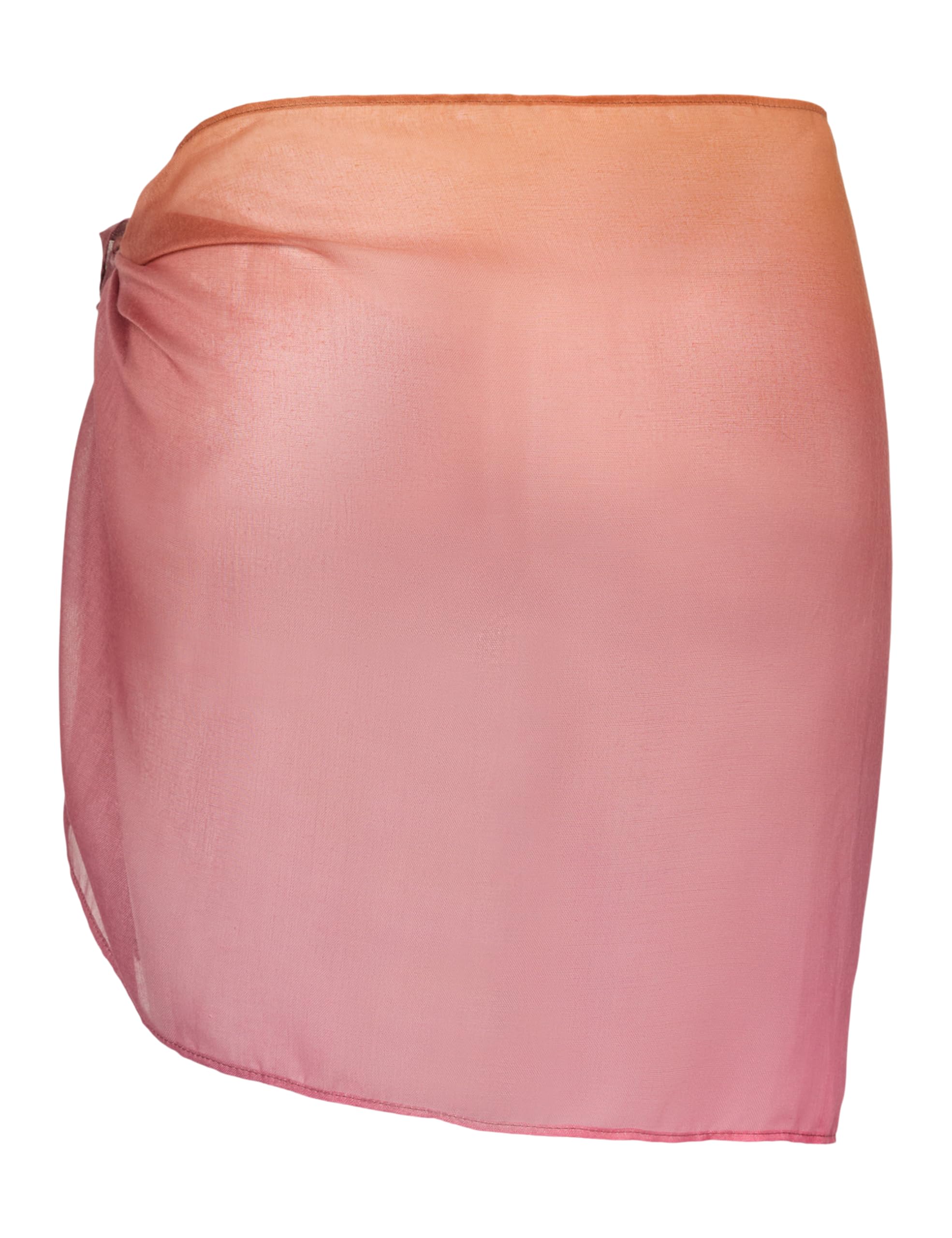 Pieces Pcbaninna 5in1 Short Sarong Wvn Bc short donna ocra rossa