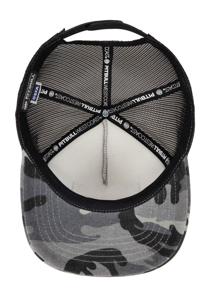 Pit Bull West Coast Blood Dog cappellino trucker mimetico