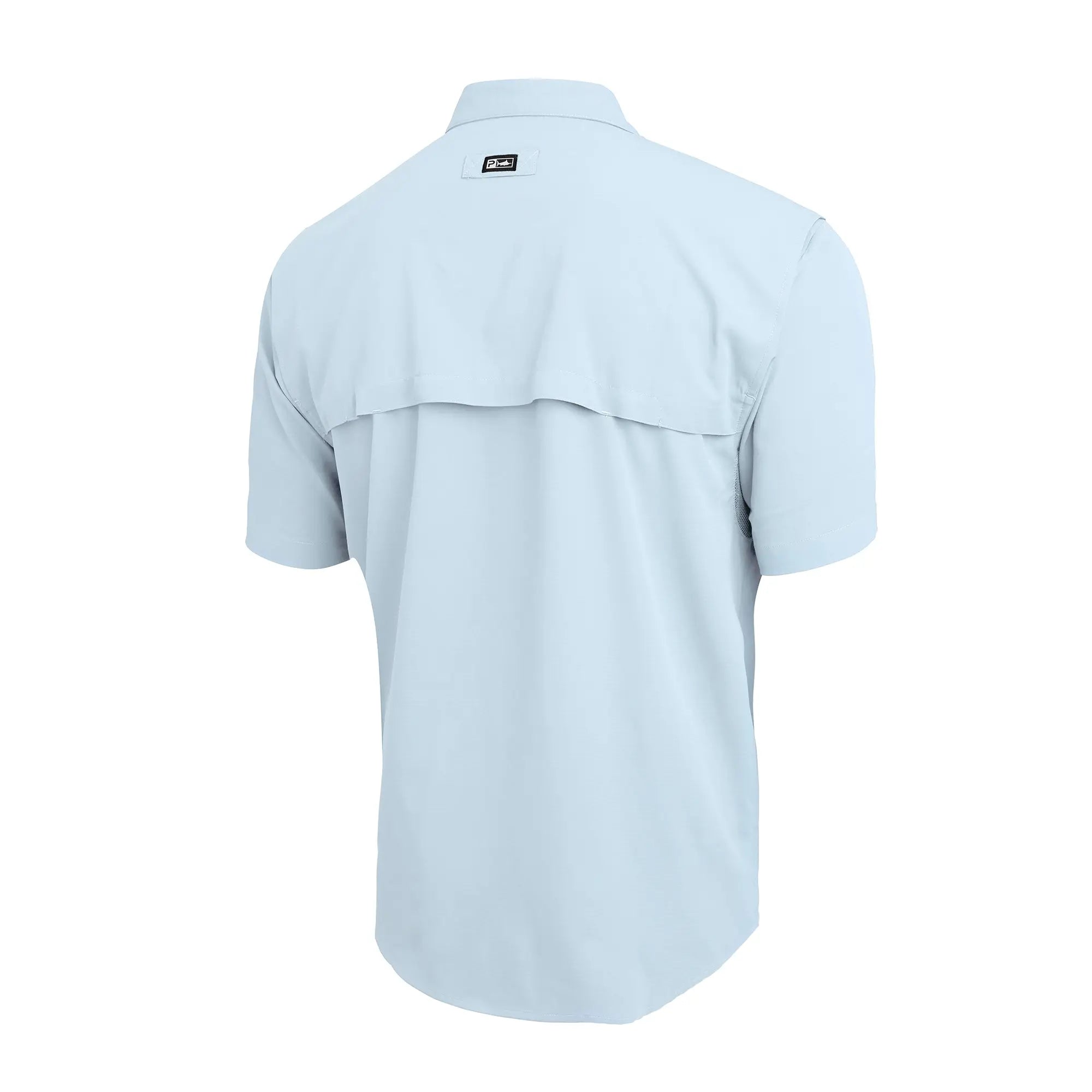 Pelagic Keys camicia uomo azzurra UPF 50+