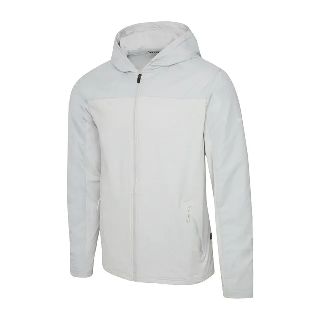 Pelagic Daybreak felpa zip grigio chiaro stretch