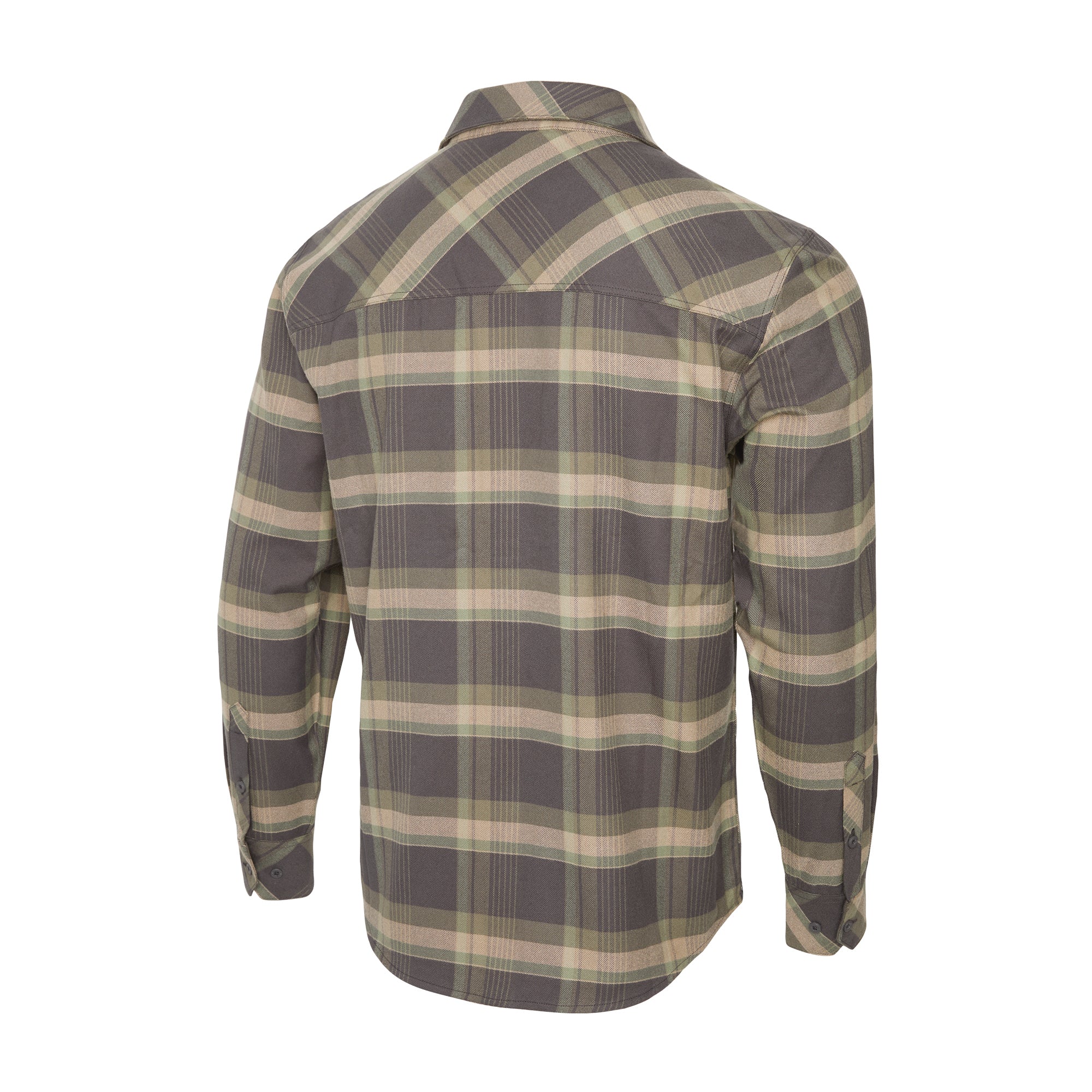 Pelagic Faroe camicia flanella uomo Mangrove cotone bio