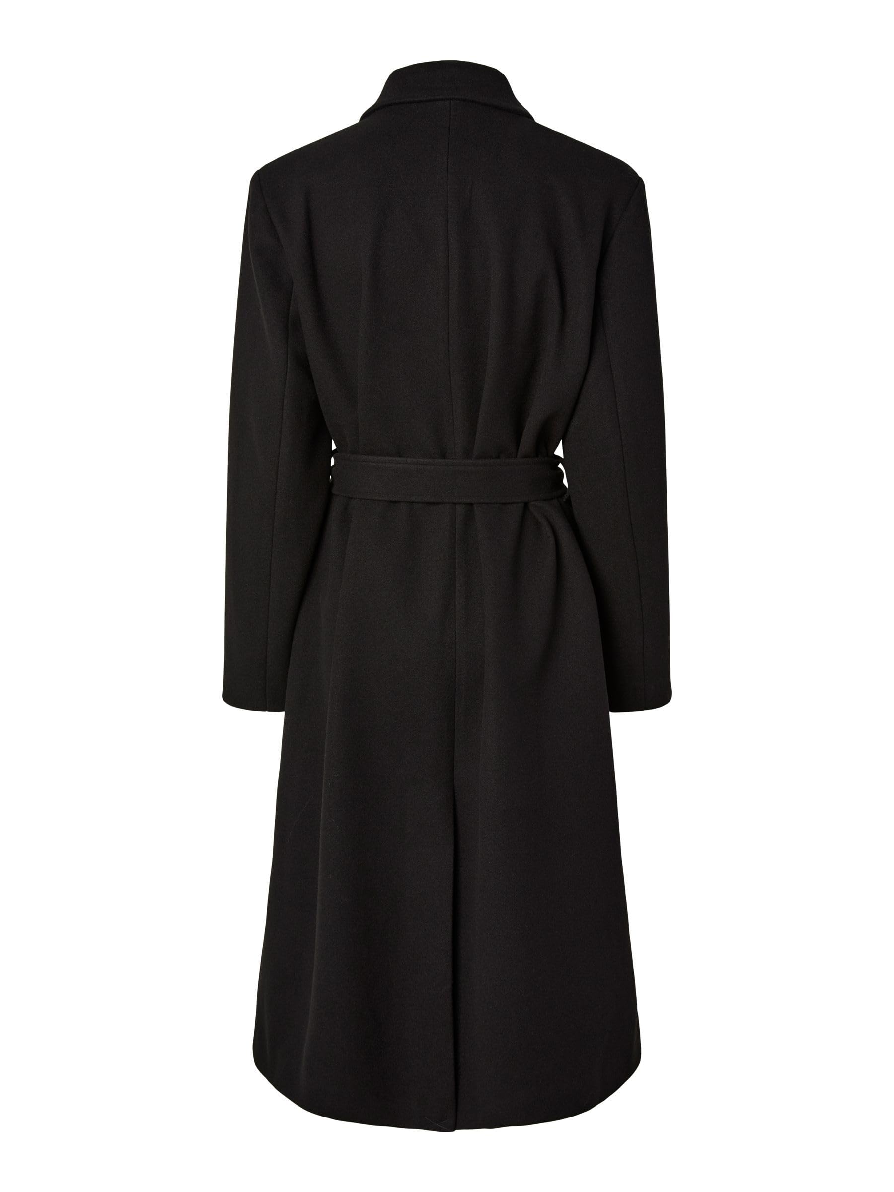 Pieces Pcaya Long cappotto lungo donna tessuto leggero